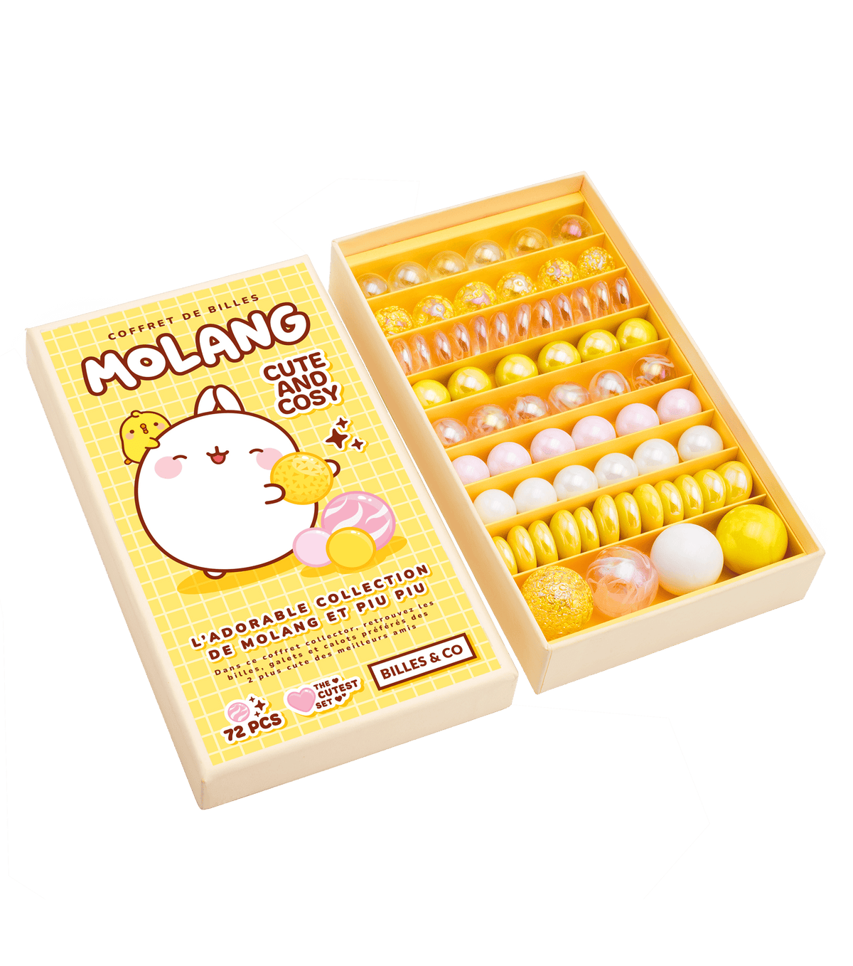 Billes & Co Großes Molang-Murmelset