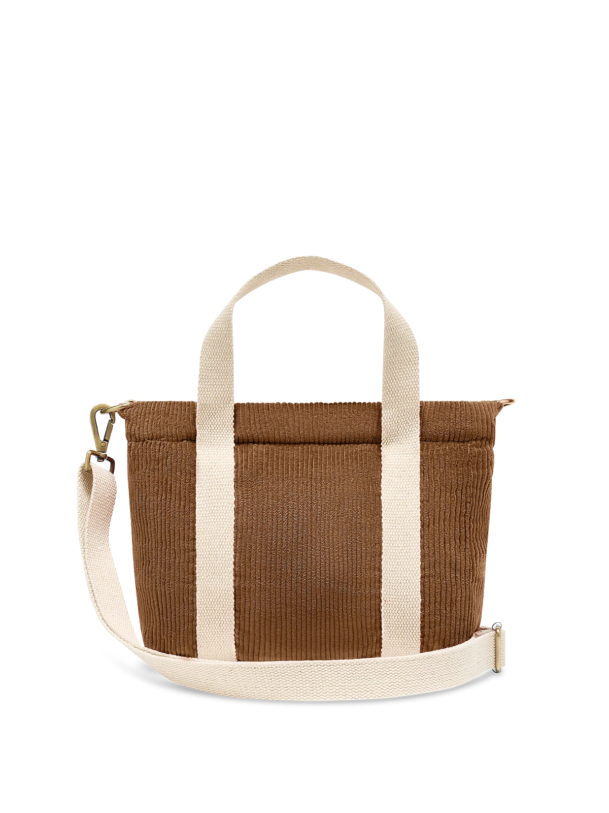 Mini-Shopper Louise Velours Macchiato