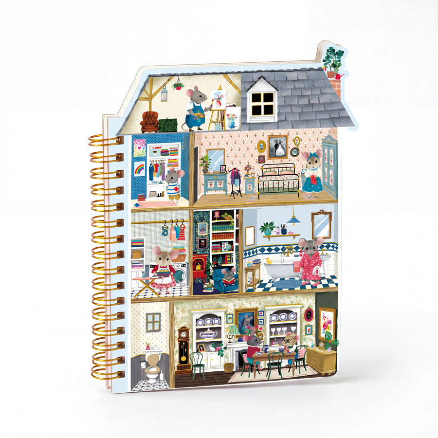 Cartes d’Art Form-Notizbuch – Das Mäusehaus8.95