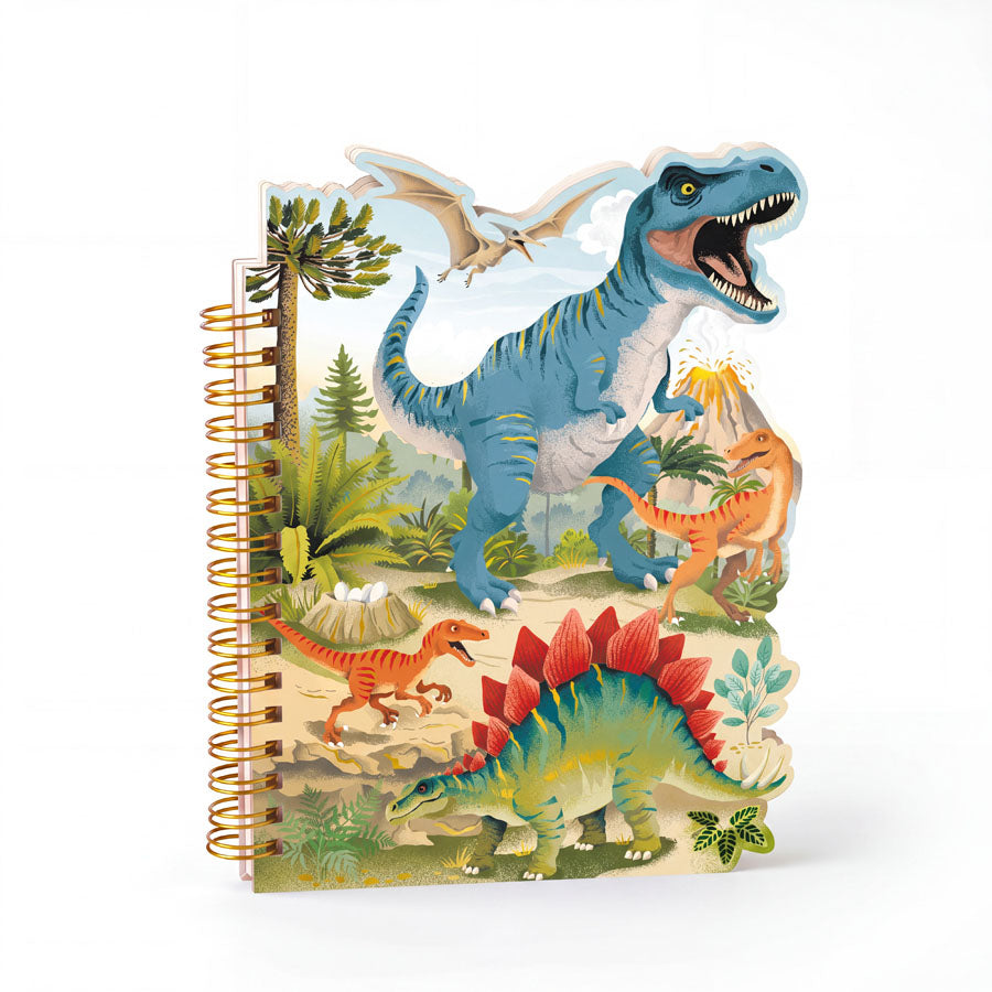 Cartes d’Art Form-Notizbuch – Dinosaurier