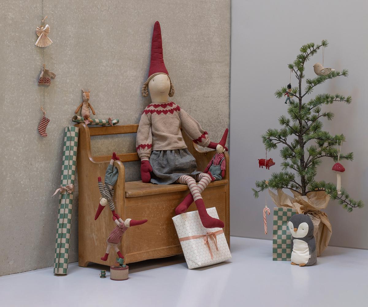 Maileg Weihnachtsanhänger Pilz – Rot