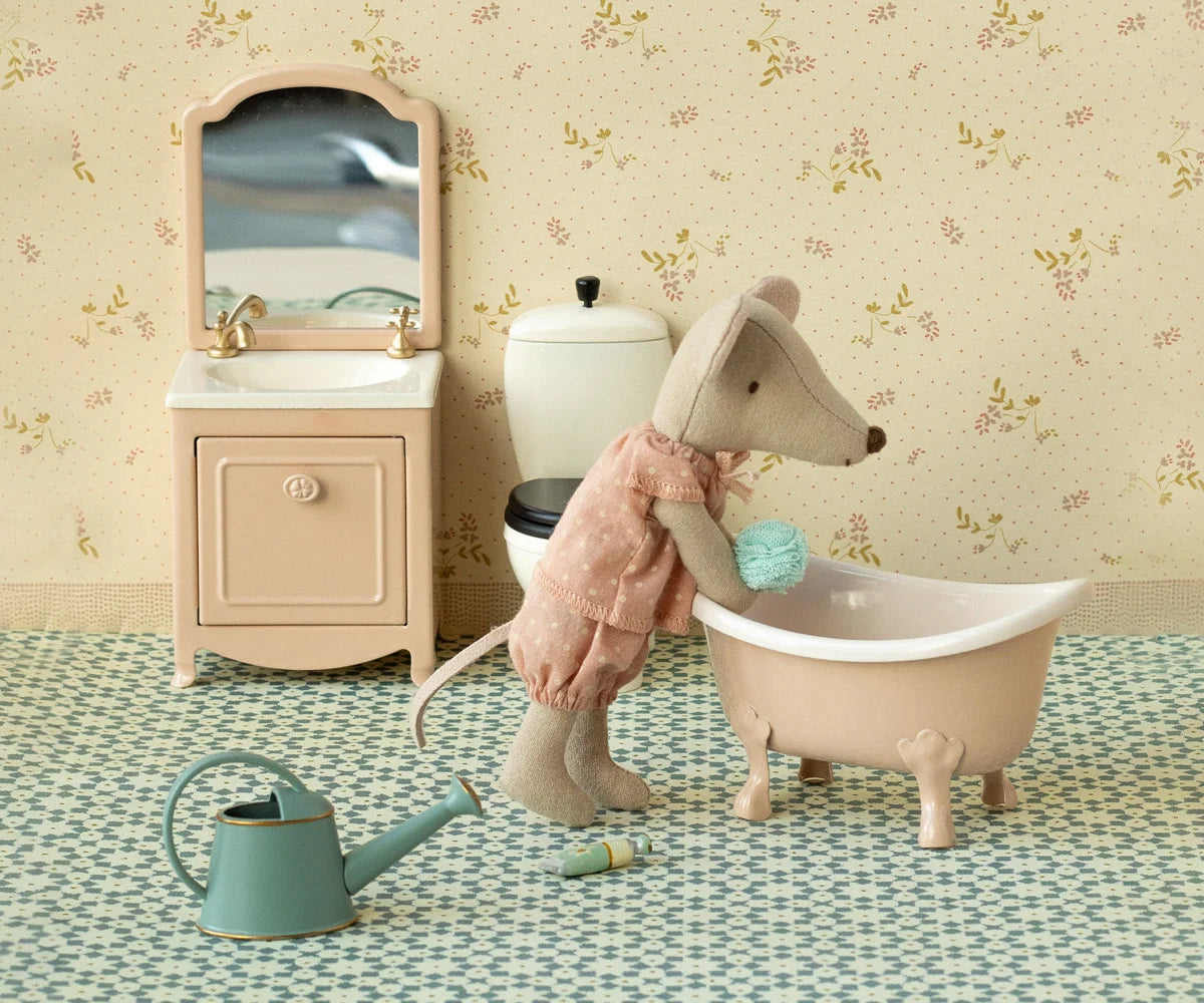 Maileg Badewanne – Maus – Rosa
