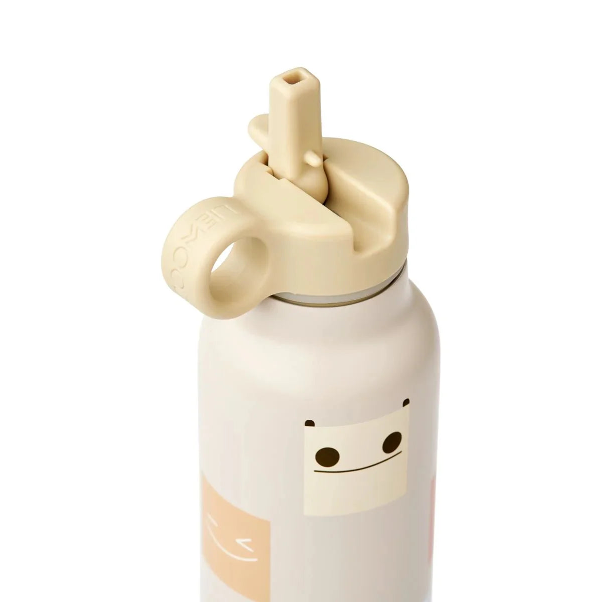 LIEWOOD Falk Trinkflasche 500 ml – Smiley / Sandy