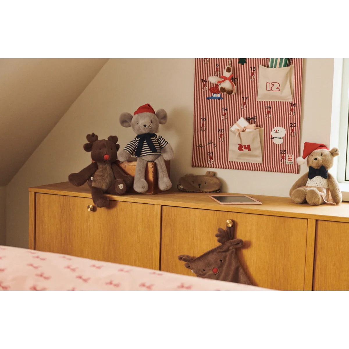 LIEWOOD Berto Rentier Kuscheltier – Pecan
