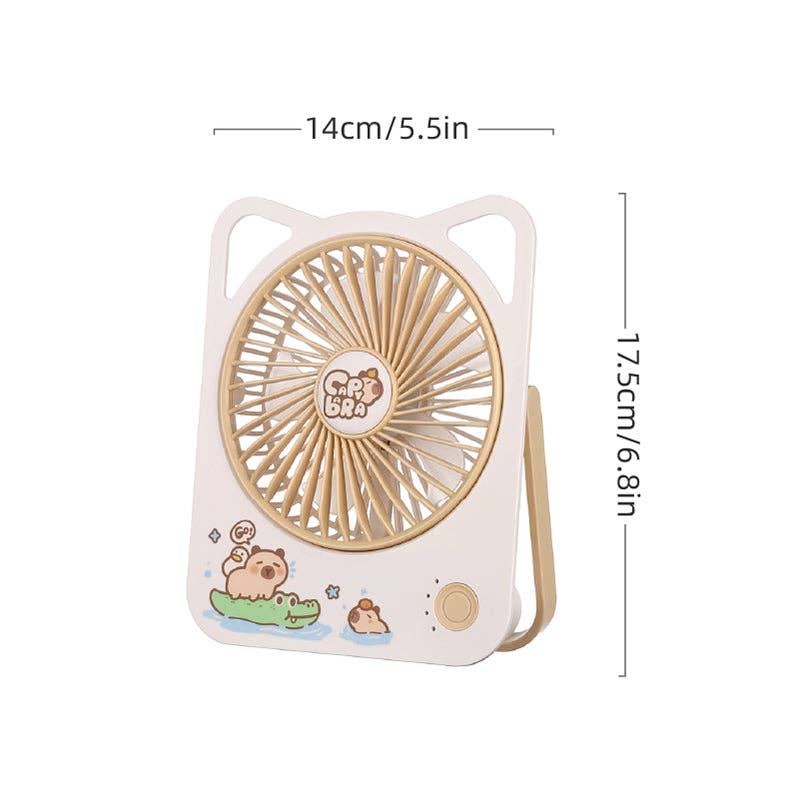 Capybara Mini-Handventilator