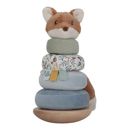 Little Dutch Wackel-Stapelturm aus Holz – Forest Friends