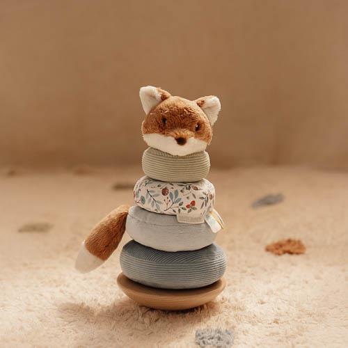 Little Dutch Wackel-Stapelturm aus Holz – Forest Friends