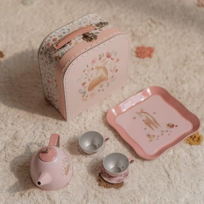 Little Dutch Teeservice im Koffer – Fairy Garden, 7-teilig