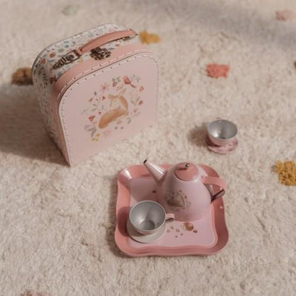 Little Dutch Teeservice im Koffer – Fairy Garden, 7-teilig
