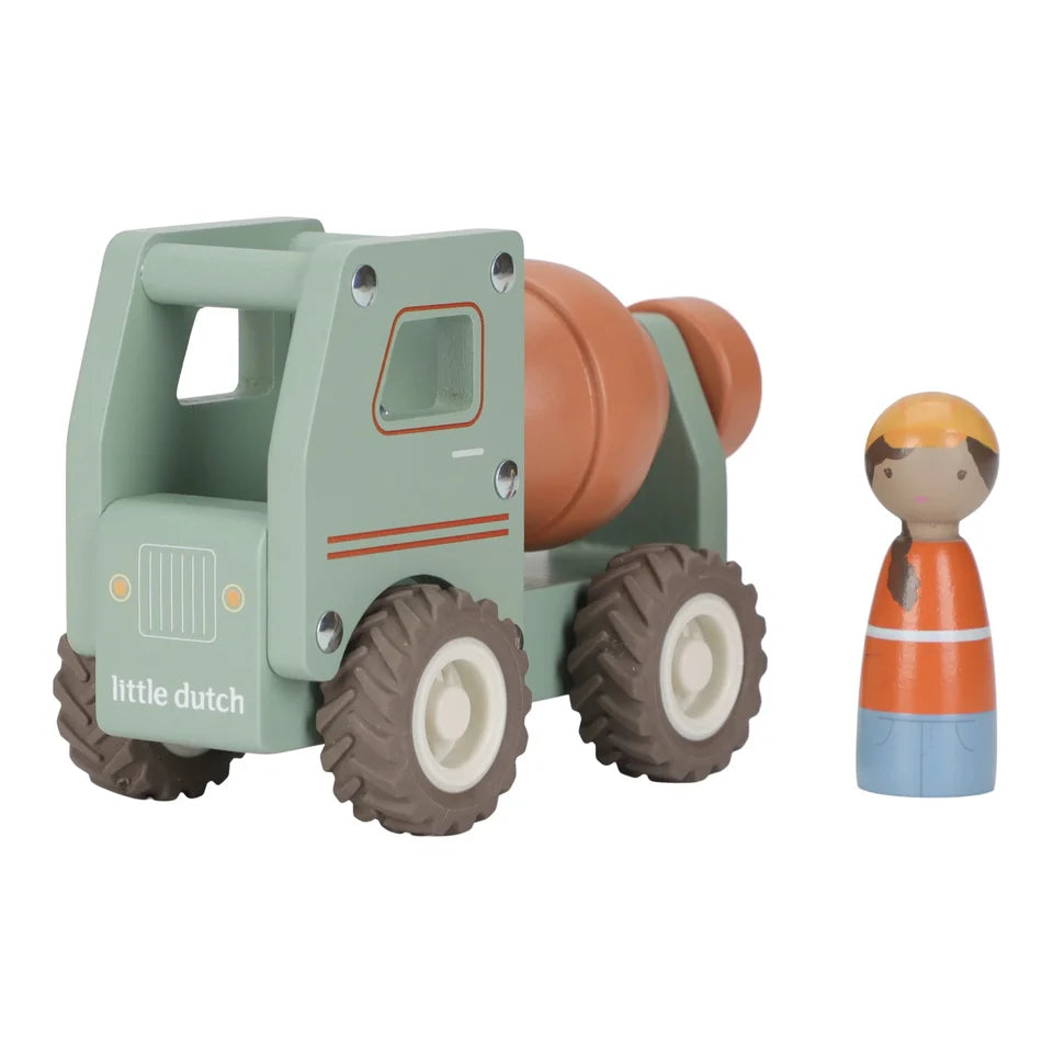 Little Dutch Betonmischer aus Holz ✨ JETZT VORBESTELLEN