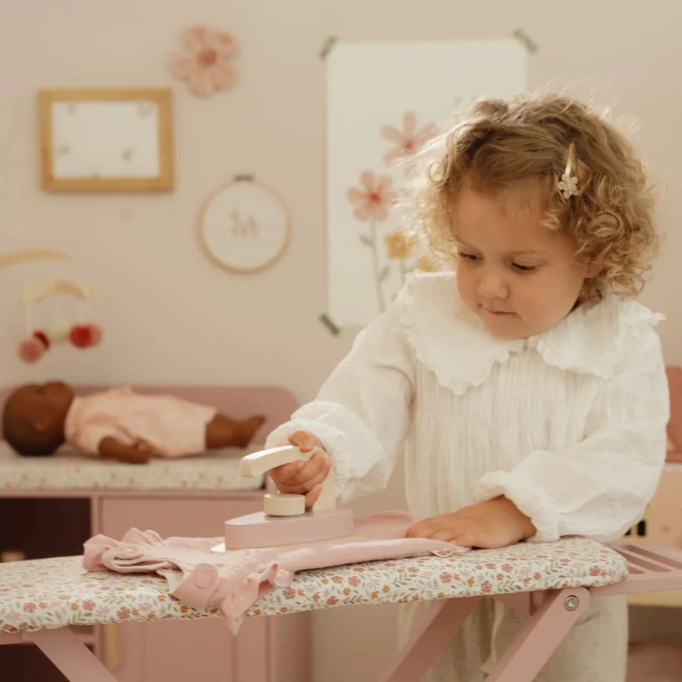 Little Dutch Bügelbrett mit Bügeleisen – Rosa ✨ JETZT VORBESTELLEN