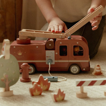 Little Dutch Feuerwehrauto aus Holz ✨ JETZT VORBESTELLEN