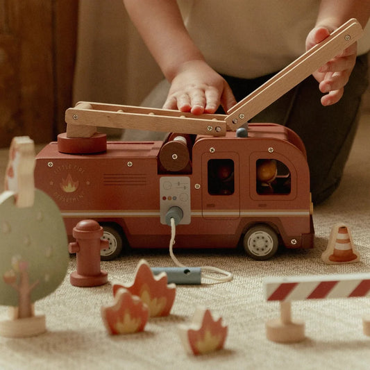 Little Dutch Feuerwehrauto aus Holz ✨ JETZT VORBESTELLEN