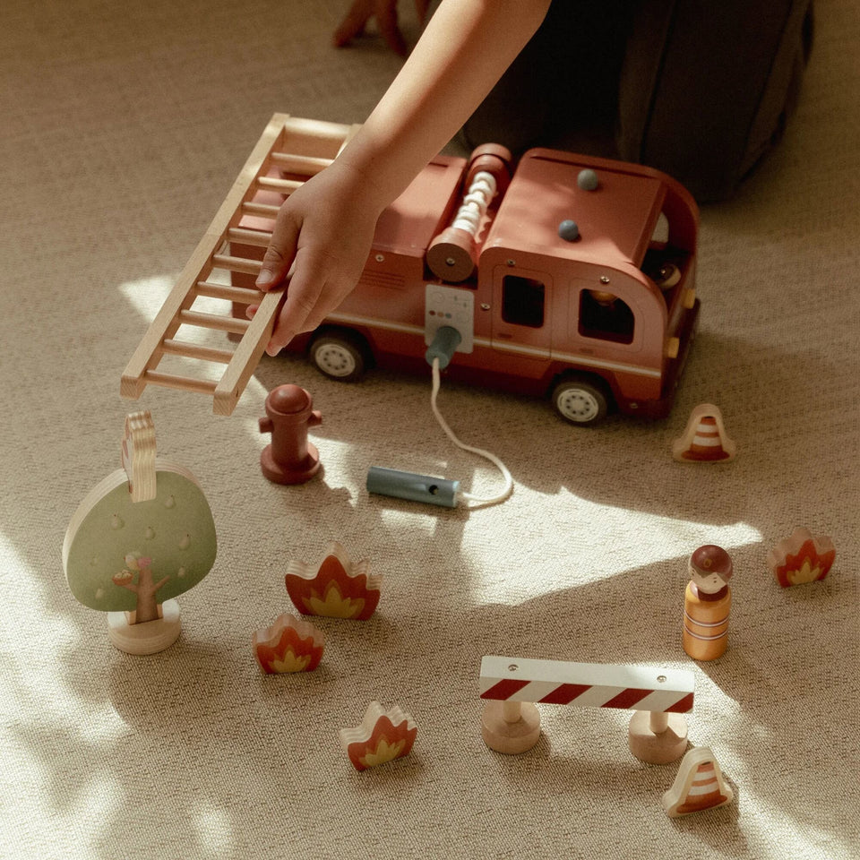 Little Dutch Feuerwehrauto aus Holz ✨ JETZT VORBESTELLEN