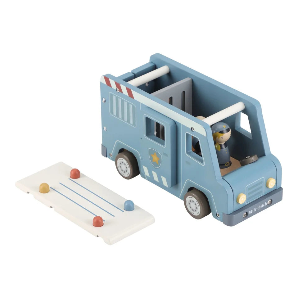 Little Dutch Polizeibus aus Holz ✨ JETZT VORBESTELLEN