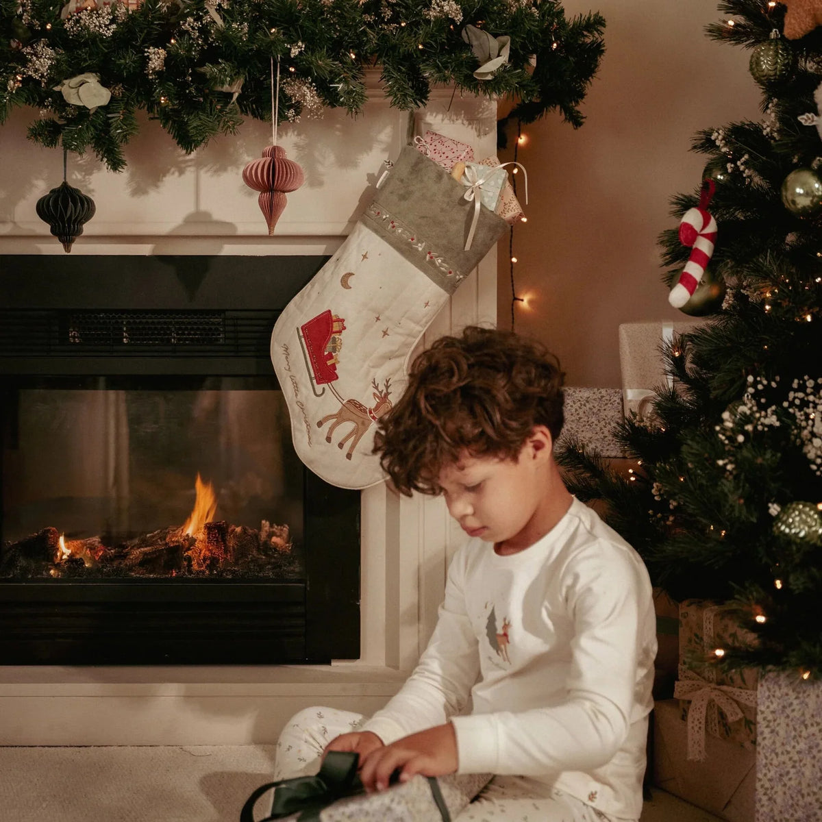 Little Dutch XL Weihnachtsstrumpf – Grün