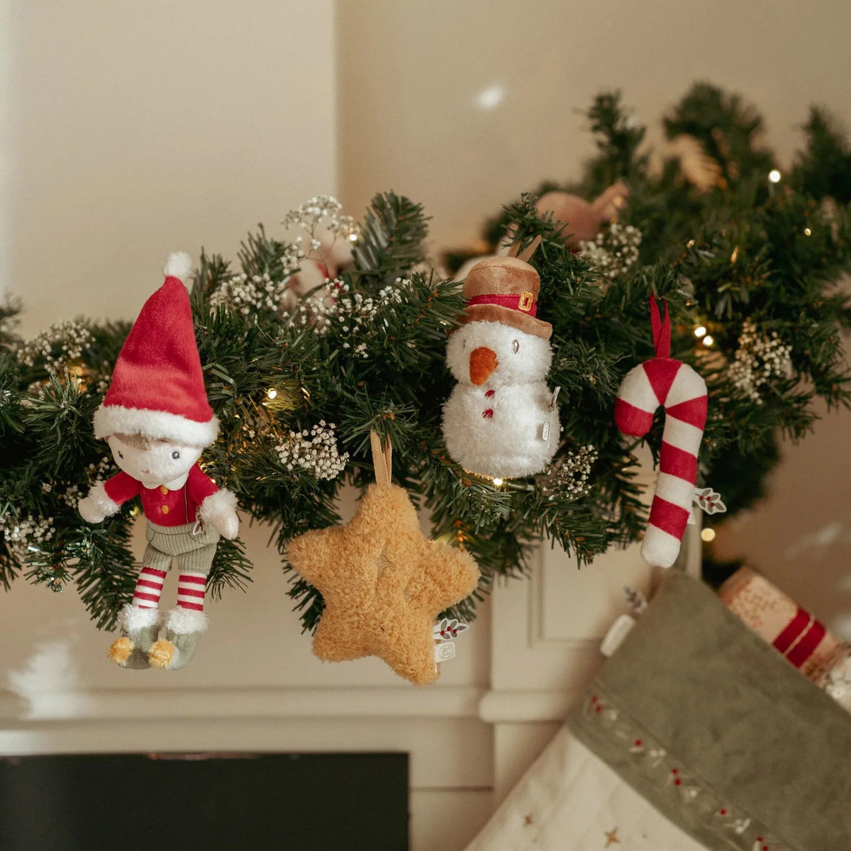Little Dutch Weihnachtsbaumschmuck Jim – 4er-Set