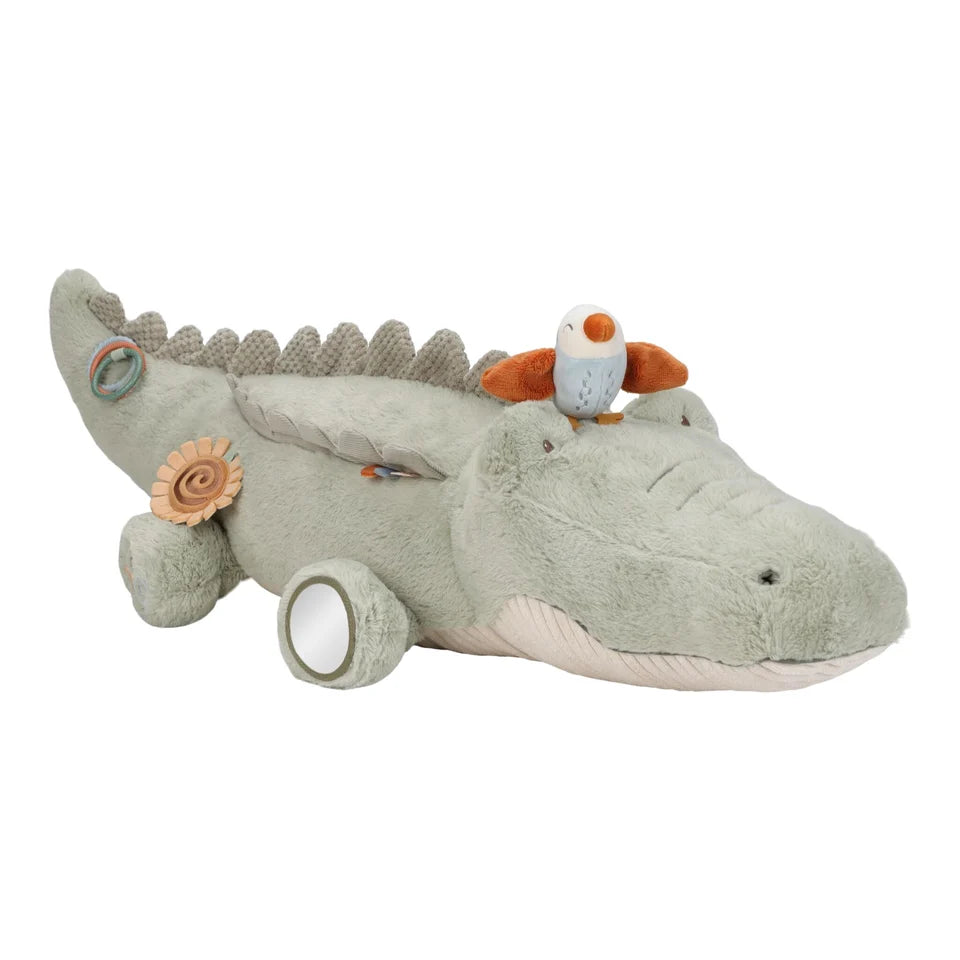 Little Dutch Aktivitäts-Kuscheltier Krokodil XL – Grün ✨ JETZT VORBESTELLEN