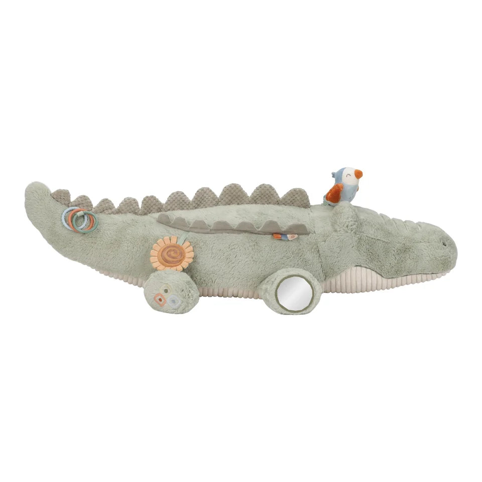 Little Dutch Aktivitäts-Kuscheltier Krokodil XL – Grün ✨ JETZT VORBESTELLEN