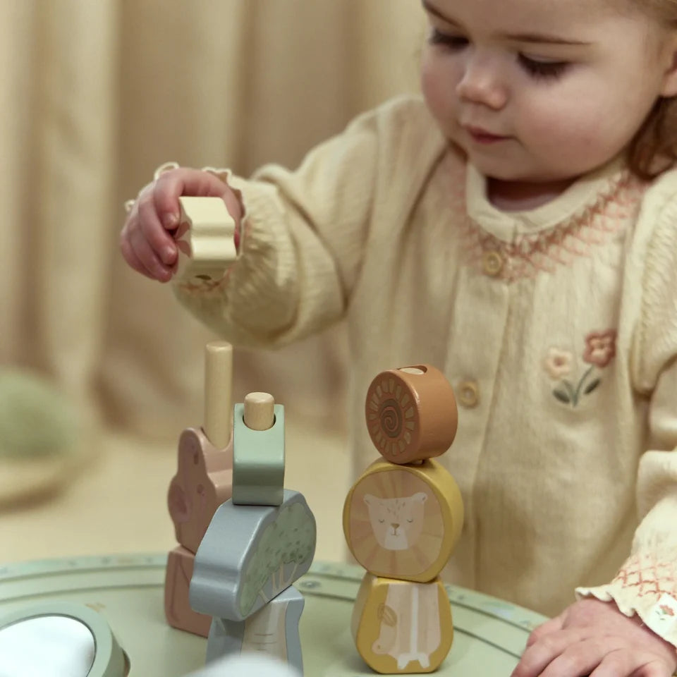 Little Dutch Aktivitätstisch aus Holz – Grün ✨ JETZT VORBESTELLEN