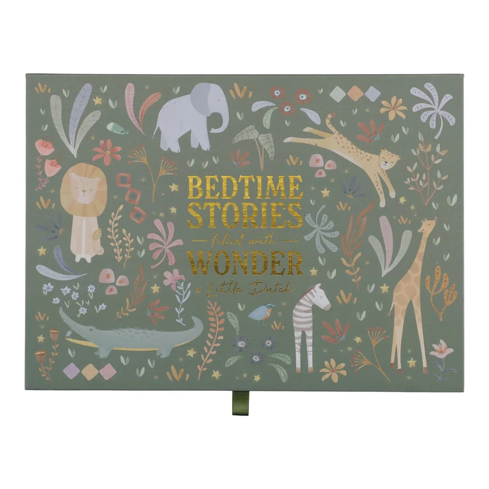Little Dutch Geschichten-Taschenlampe – Safari Friends Grün ✨ JETZT VORBESTELLEN