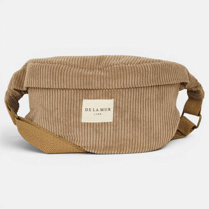 La Mur Line Gürteltasche Toast – Cord Braun