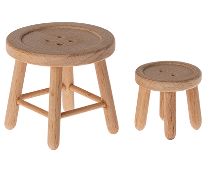 Maileg Tisch & Hocker Set – Maus