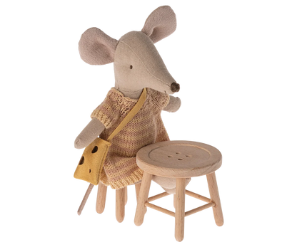 Maileg Tisch & Hocker Set – Maus