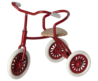 Maileg Dreirad mit Garage – Rot