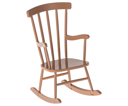 Maileg Schaukelstuhl – Maus – Dunkel Powder