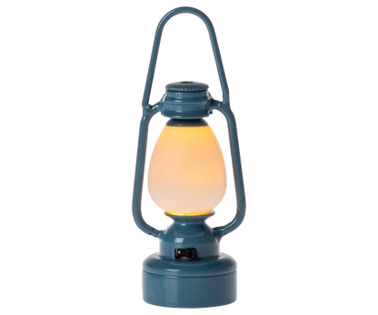 Maileg Vintage Laterne – Maus – Blau