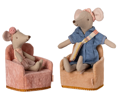 Maileg Klappstuhl – Maus – Powder