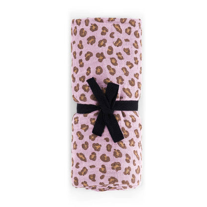Rose in April Schal BIANCA – Mini Leopard Lilac