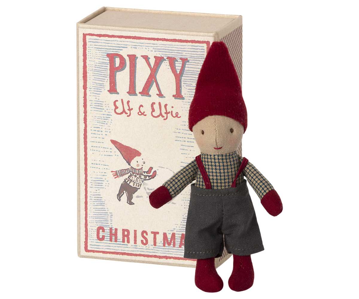 Maileg Pixy Elf in Streichholzschachtel