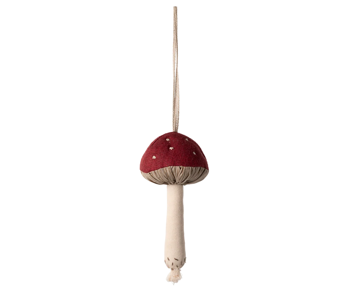 Maileg Weihnachtsanhänger Pilz – Rot