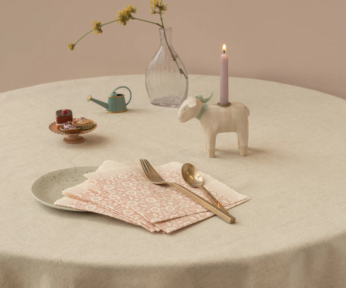 Maileg Servietten Blumen – Powder