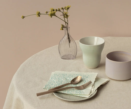 Maileg Servietten Blumen – Blau