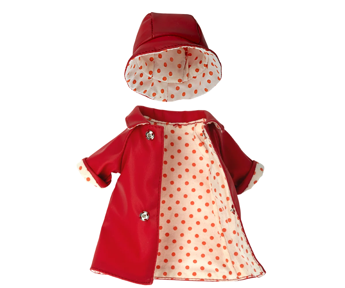 Maileg Regenmantel mit Hut – Teddy Mama