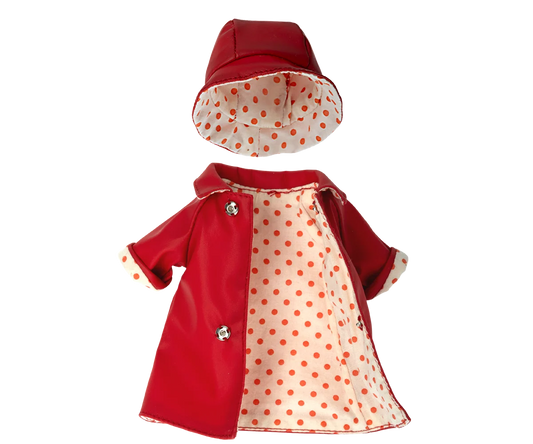 Maileg Regenmantel mit Hut – Teddy Mama