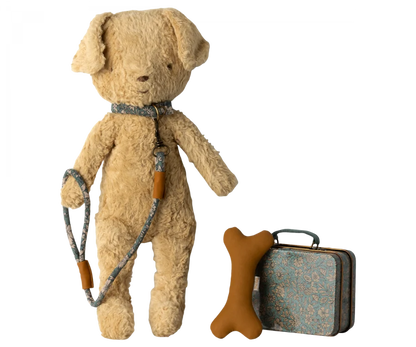 Maileg Hunde-Accessoires im Koffer – Blau