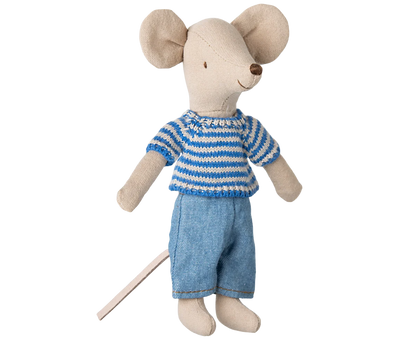 Maileg Strickpullover & Hose – Großer Bruder Maus