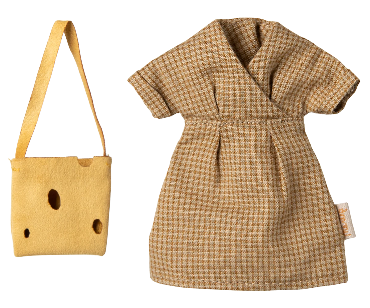 Maileg Kleid & Tasche – Mama Maus