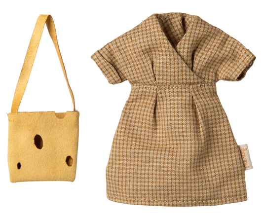 Maileg Kleid & Tasche – Mama Maus
