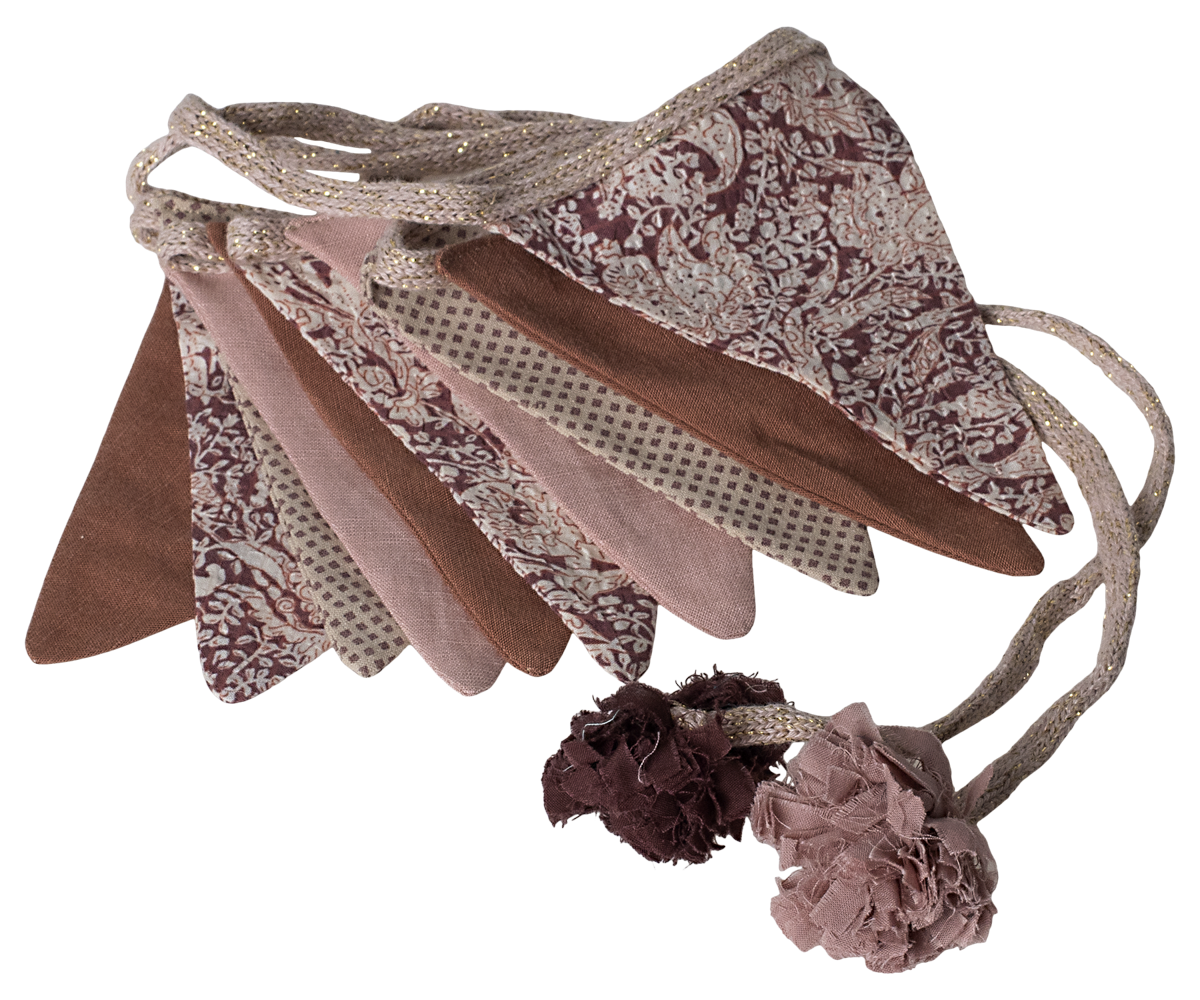 Maileg Stoffgirlande – Rose (2,8 m)