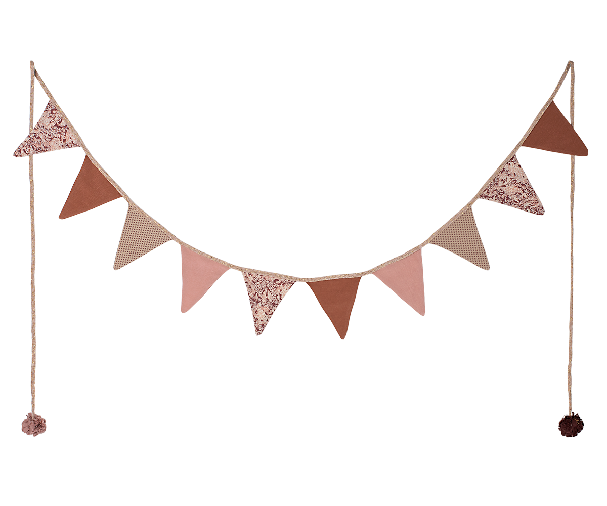 Maileg Stoffgirlande – Rose (2,8 m)