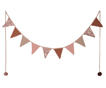 Maileg Stoffgirlande – Rose (2,8 m)
