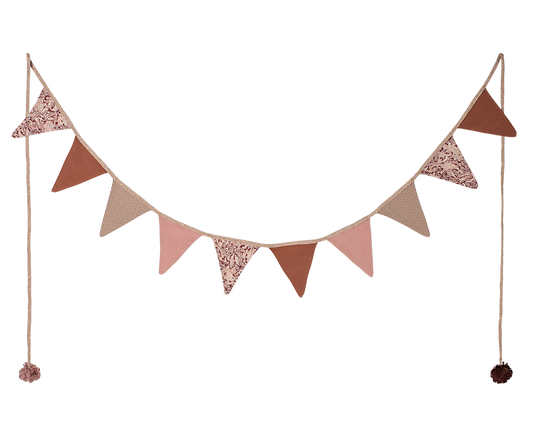 Maileg Stoffgirlande – Rose (2,8 m)