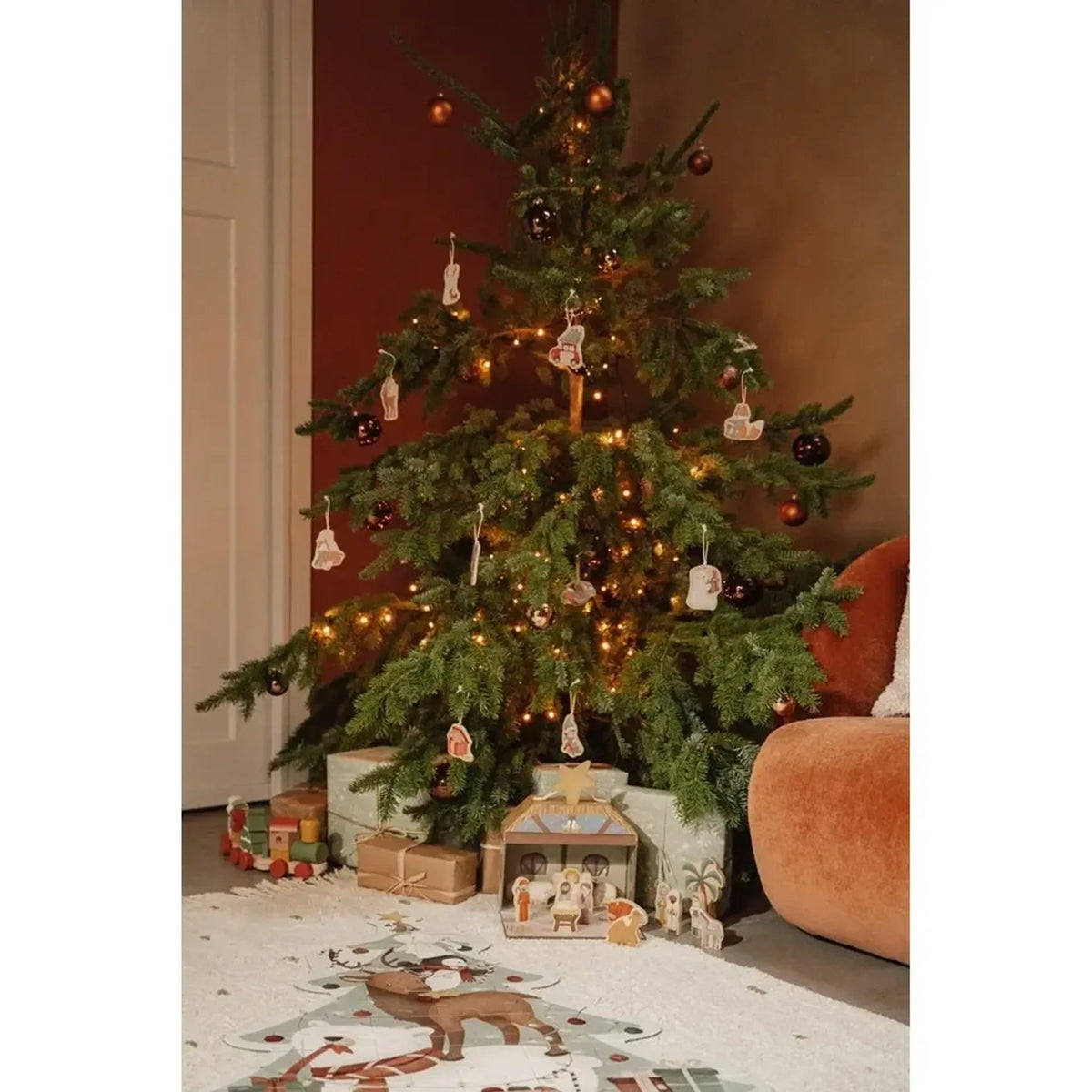 Little Dutch Weihnachtsbaumschmuck aus Holz – Christmas Collection