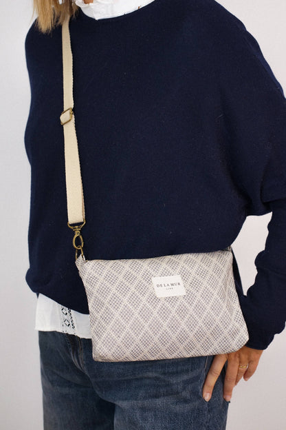 La Mur Line Clutch PANT – Beige/Taupe