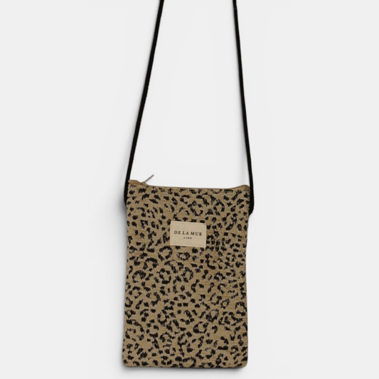 La Mur Line Handytasche Koto – Leo Beige/Schwarz